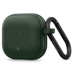 Funda Caseology Apple VAULT AIRPODS 4 VERDE MEDIANOCHE