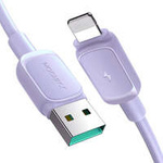 Lightning - Cable USB 2.4A 1.2m Joyroom S-AL012A14 - púrpura