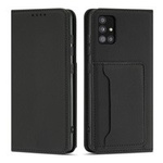 Estuche magnético para tarjeta para Xiaomi Redmi Note 11 Pro Estuche para tarjeta Monedero Negro