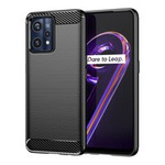 Funda Carbon Case Flexible Realme 9 Pro + (9 Pro Plus) negra