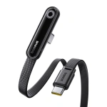 Kabel Baseus MVP 3 USB-C - USB-C 100W kątowy 1m - czarny