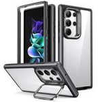 Funda Esr Shock Armor Kickstand Galaxy S23 Ultra Clear/negro