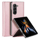 Funda de Cuero con Tapa para Samsung Galaxy Z Fold5 5G Dux Ducis Bril - Rosa