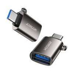 Joyroom USB 3.2 Gen 1 (Male) - USB Type C (Female) adapter black (S-H151 Black)