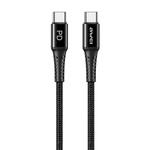 AWEI kabel CL-111T USB-C na USB-C 60W czarny/black
