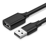 Cable alargador Ugreen USB (macho) - USB (hembra) 2.0 480Mbps 3m negro (US103)