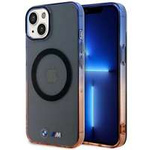 Funda BMW BMHMP14SHTGE iPhone 14 6.1" gris/gris durocase Parachoques degradado MagSafe