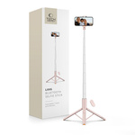 SELFIE STICK STATYW TECH-PROTECT BLUETOOTH RÓŻOWY L09S