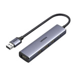 Hub UGREEN Adaptador 5en1, USB a 4x USB 3.0