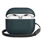 Uniq Terra AirPods 3 Gen. Piel Genuina azul / azul marino