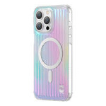 Funda magnética Kingxbar PQY Go Out Series para iPhone 14 Plus MagSafe color láser