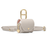 Funda Spigen Apple MINI BOLSA CYRILL AIRPODS 4 BEIGE OSCURO