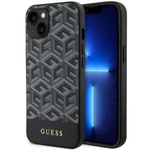 Funda Guess GUHMP14SHGCFSEK iPhone 14 6.1" negro/negro durocase GCube Stripes MagSafe Case