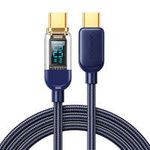 Joyroom USB C - Cable USB C 100W para carga rápida y transferencia de datos 1,2 m azul (S-CC100A4)