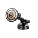 Soporte magnético para cabina Dudao F12MAX+ con cargador inductivo MagSafe - negro