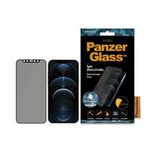 PanzerGlass E2E Super+ iPhone 12 Pro Max Case Friendly AntiBacterial Microfracture Privacy schwarz/schwarz