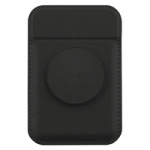 UNIQ Flixa magnetyczny portfel na karty z podpórką czarny/jet black MagSafe
