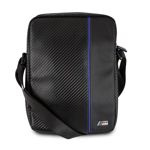 Bolsa BMW Tablet 8 Carbono Azul Rayas Negro