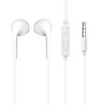 Dudao in-ear wired mini jack 3.5mm earphone headset white (X10S white)
