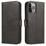 Etui magnétique pour Oppo A17 flip cover wallet stand noir