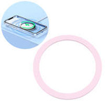 Bague magnétique métal Joyroom pour smartphone rose (JR-Mag-M3)