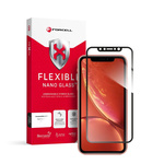 Szkło hybrydowe do iPhone XR / 11 Forcell Flexible 5D czarne
