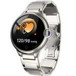 GARETT Smartwatch Femme Karen argent, acier