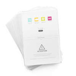 50 pièces. Film protection Hydrogel auto-cicatrisant pour découpe au traceur (18cm x 12cm)