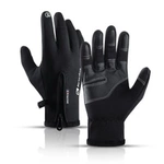 [APRÈS RETOUR] Gants de sport pour téléphone d'hiver (taille S) - noirs