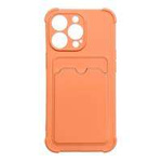 Carte Armor Case coque couverture pour iPhone 13 Pro Max carte portefeuille silikonouveau blindé coque Air Bag orange