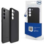 3mk Silicone Case Sam S23 5G S911 noir/noir