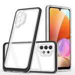 Clear 3in1 coque pour Samsung Galaxy A32 5G gel cover with frame black