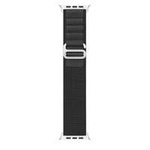 Bracelet à boucle sport pour Apple Watch 8/7/6/SE/5/4/3/2/1 (41, 40, 38mm) Dux Ducis Version GS - Noir