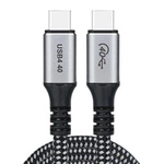 Choetech XCC-1040 USB-C - Câble USB-C 240W 8K 60Hz 1,2m - noir