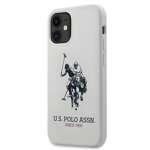 Coque US Polo Apple iPhone 12 mini Silicone Collection White Case
