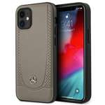 Coque Mercedes Apple iPhone 12 Mini Urban Line Brown Case