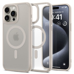 Coque Spigen Ultra Hybrid Mag MagSafe iPhone 15 Pro Frost Natural Titanium Case