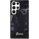 Coque Guess Guhcs23lhtmrsk S23 Ultra S918 Black/Black Hardcase Golden Marble Collection Case