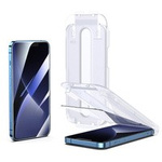 Verre trempé plein écran Joyroom Easy Fit avec support de montage pour iPhone 14 Pro (6.1 &quot;) (JR-DH10)