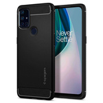 Coque SPIGEN Oneplus Nord N10 5G Rugged Armor Case noir mat