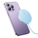 Chargeur magnétique Baseus Simple Mini3 MagSafe Qi 15W bleu