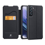 [APRÈS RETOUR] DUX DUCIS Skin X Etui type bibliothèque pour Samsung Galaxy S22+ (S22 Plus) noir