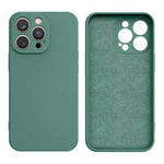 Coque en silicone pour iPhone 14 Plus coque en silicone vert