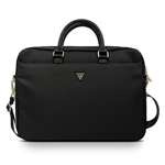 GUESS Laptop 16 Nylon Triangle Logo Bag GUCB15NTMLBK Noir