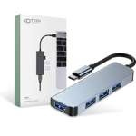 TECH-PROTECT V1-HUB ADAPTATEUR 4IN1 GRIS