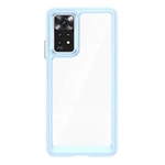 [APRÈS RETOUR] Coque Outer Space pour Xiaomi Poco M4 Pro avec un cadre flexible bleu