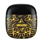 AWEI Casque Bluetooth 5.0 T28 Pro TWS + station d'accueil noir/noir