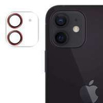 Joyroom Shining Series verre trempé pour objectif complet de caméra pour iPhone 12 mini rouge (JR-PF686)