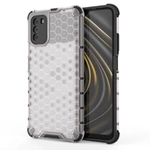 Housse blindée en nid d'abeille coque avec cadre en gel Xiaomi Poco M3 transparent