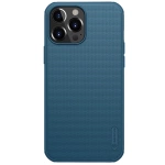 Etui Nillkin Super Frosted Shield wzmocnione etui pokrowiec iPhone 13 Pro Max niebieski
